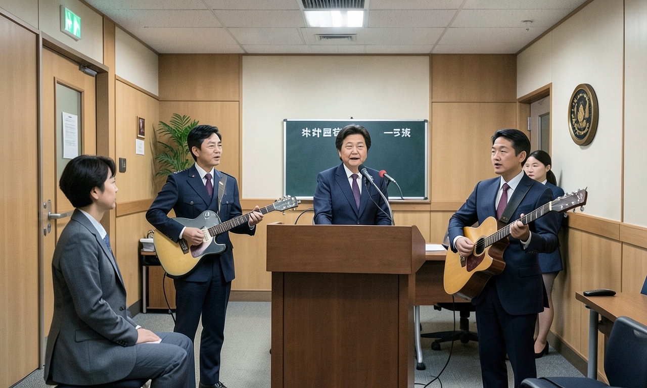 @ihk0955 高市早苗総理大臣が総務大臣の時に大分県知事の処分に不服申立の審査請求があったにもかかわらず,高市大臣と総務省の官僚が10年以上も放置して未だに審査を開始しないので、街宣でギターを演奏して抗議しました。法律上でも審査請求は生きているので,高市総理は早急に審査を開始するべきです。#Epstein pic.x.com/wwHkfNhu4p