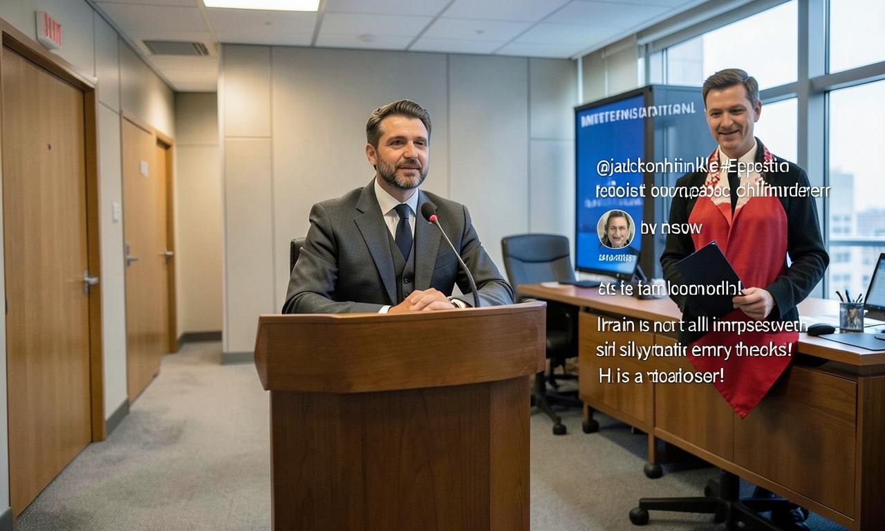 @jacksonhinklle pathetic #Epstein pedofile rapist childmurderer and narcissistic bullying gasbag warcriminal should know by now that Iran is far superior over US and zionist terrorist forces, and that Iran is not at all impressed with his silly pathetic e