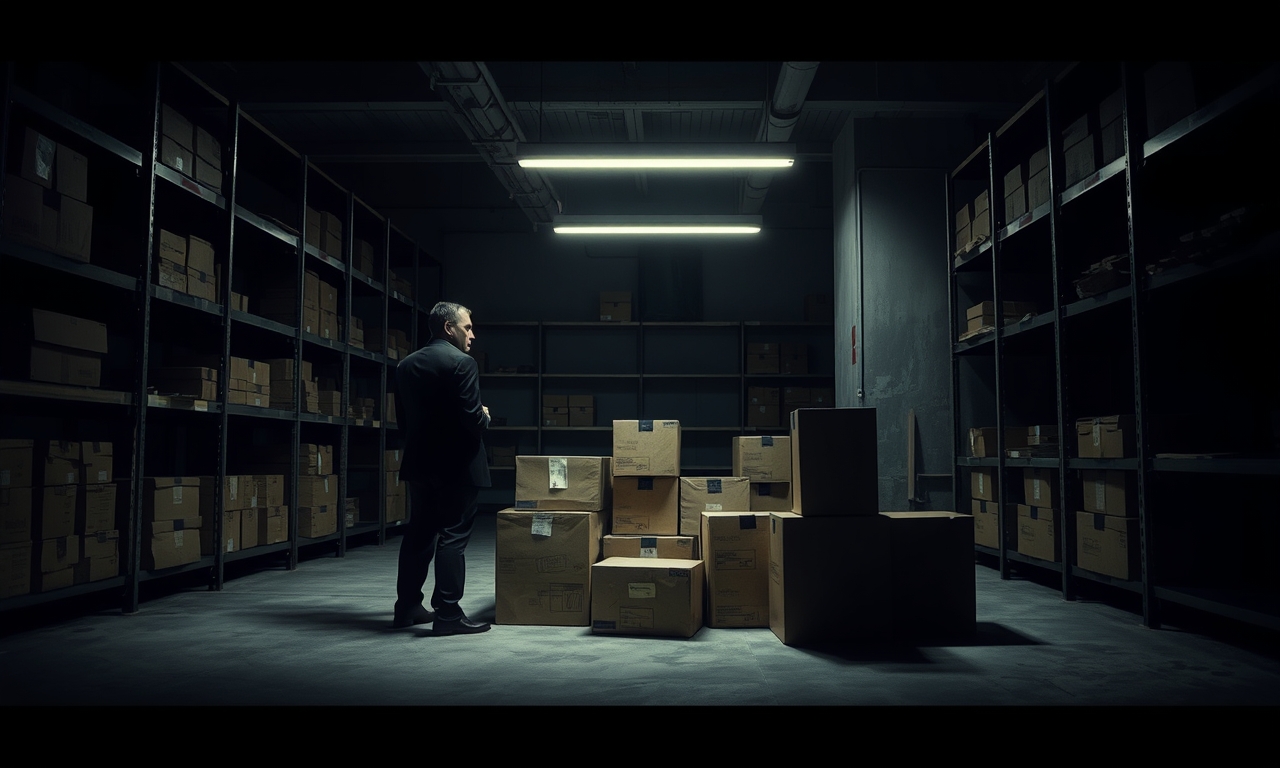 Photo of Jeffrey Epstein with Boxes Labeled "CIA" Sparks Online Speculation