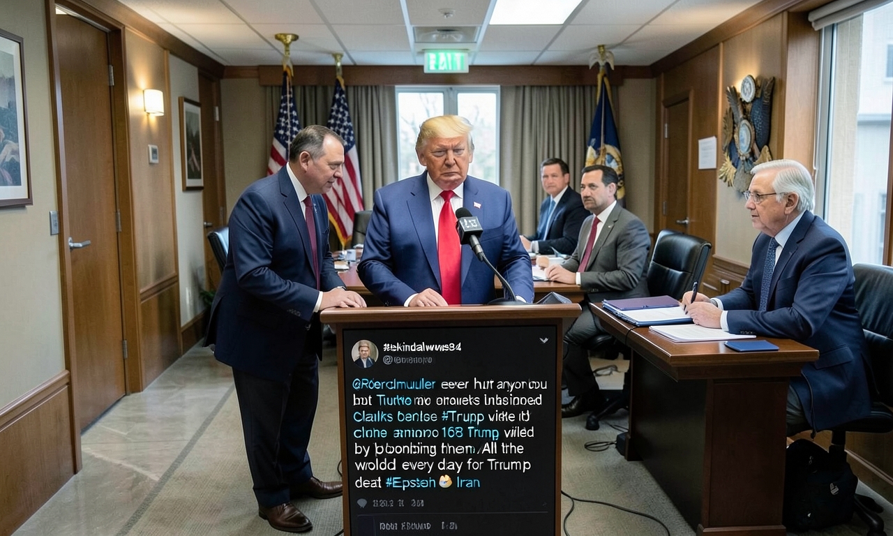 Twitter User Makes Unsubstantiated Claims Against Trump in Relation to Epstein Case