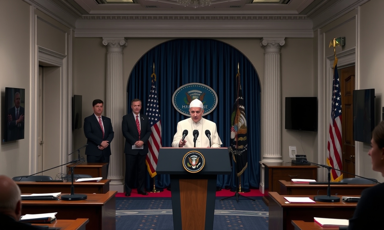 @WhiteHouse The Pope would like you to repent and confess ALL your sins. #Iran #Epstein @cspan @maddow @CNN @NPR @SpeakerJohnson @LeaderJohnThune @kaitlancollins